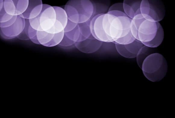 bokeh lys overlejring