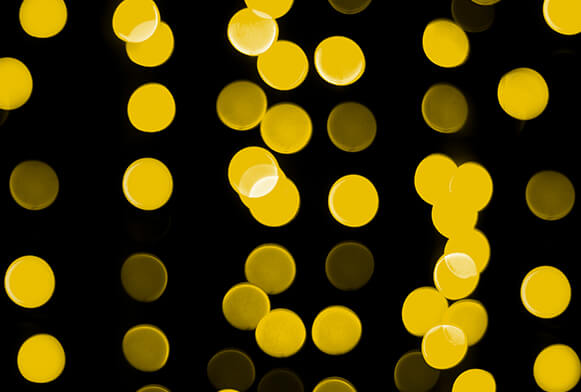 bokeh lys overlay