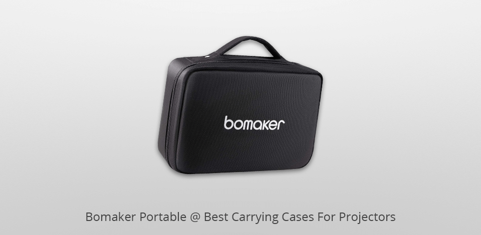 bomaker portable carrying case for projectors