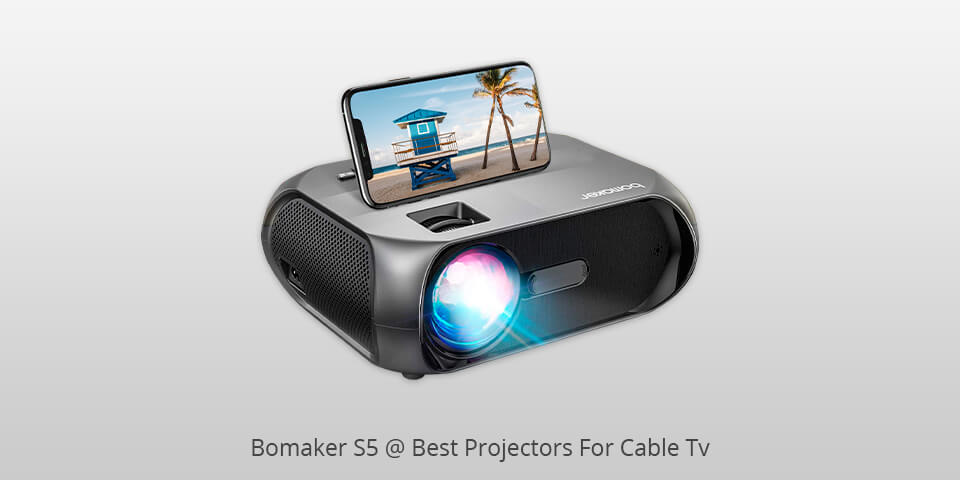 bomaker s5 有线电视投影仪