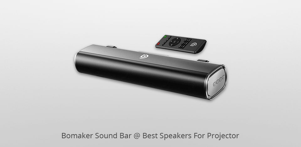 bomaker sound bar speakers for projector