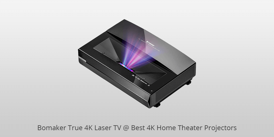 bomaker true 4k laser tv 4k home theater projectors