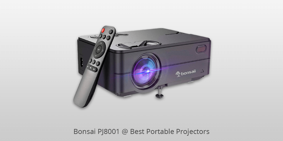 bonsai pj8001 portable projectors