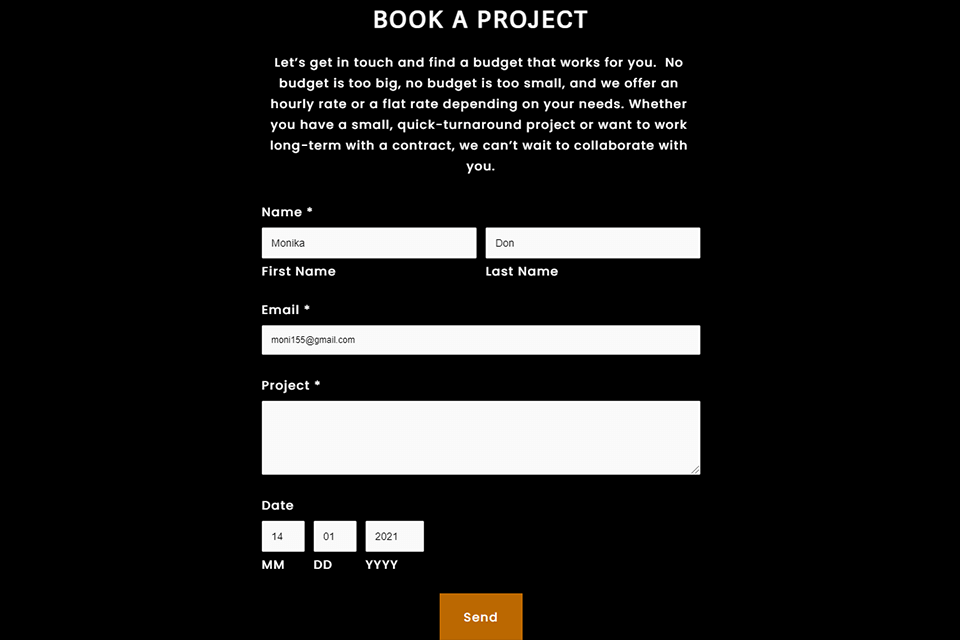 bolex brothers book a project