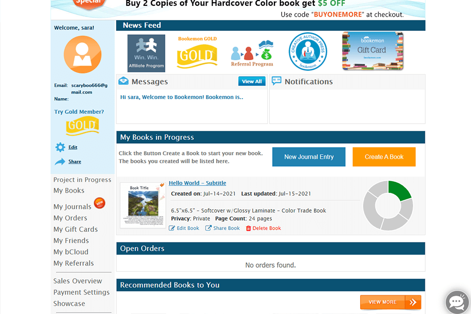 bookemon editing a book