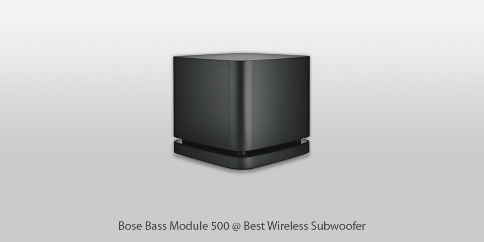 bose bass module 500 wireless subwoofers