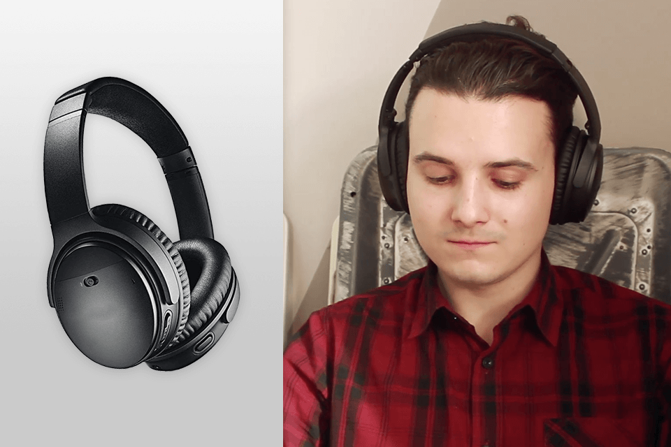 bose quietcomfort 35 ii headphones for large heads