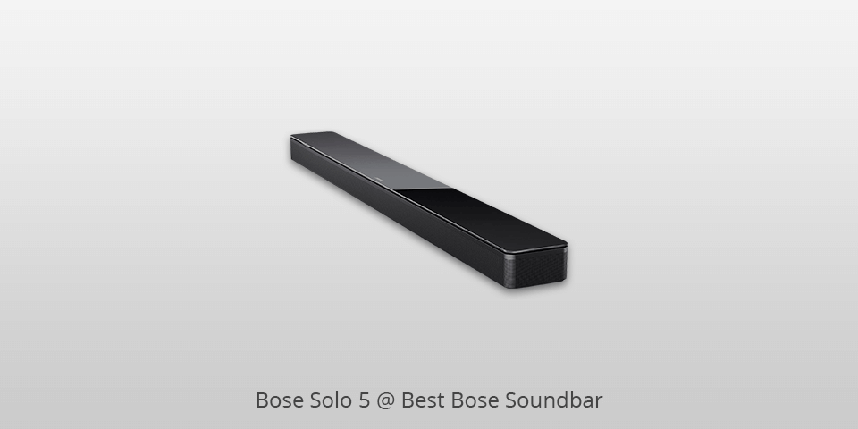 bose solo 5 bose soundbars