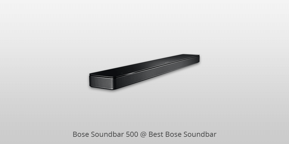 bose soundbar 500 bose soundbars