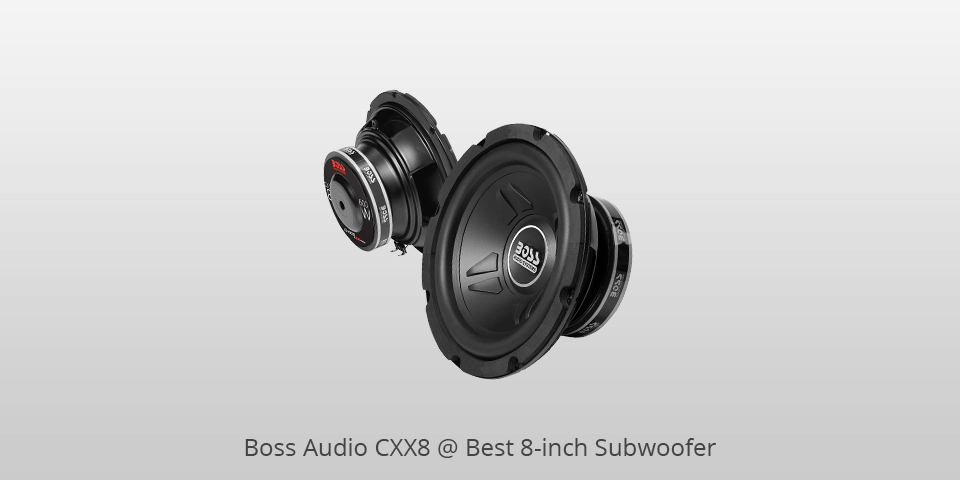 boss audio cxx8 8 inch subwoofers