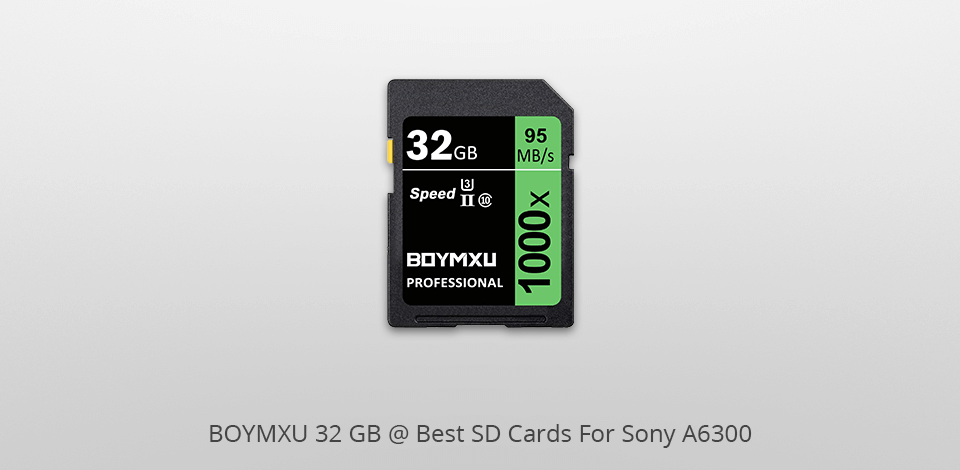 SONY α6300 + SEL30M35 + U3対応SDカード32GB 7 Best SD Cards For Sony A6300 in 2025