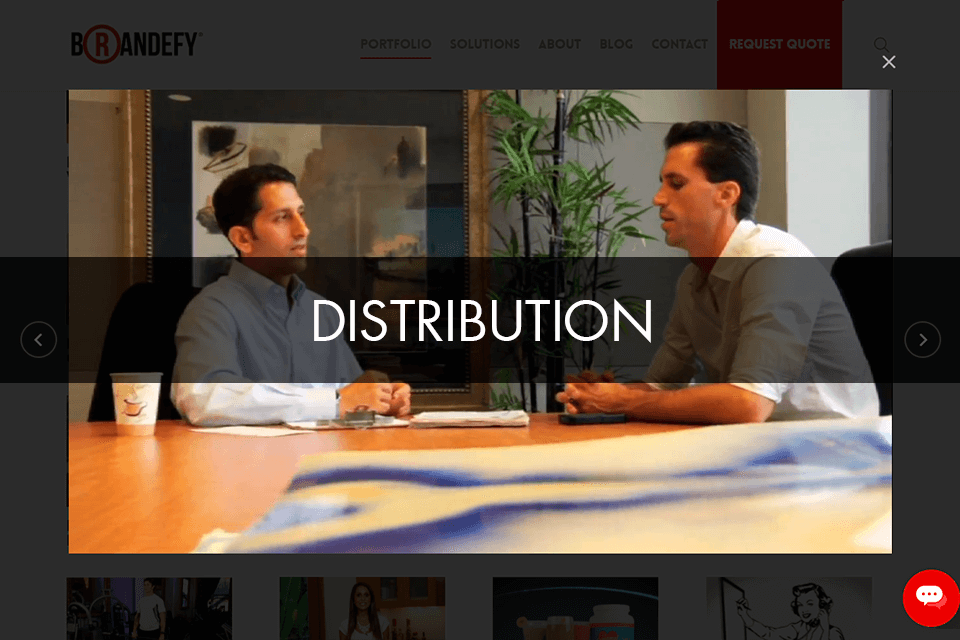 brandefy video production company distribution