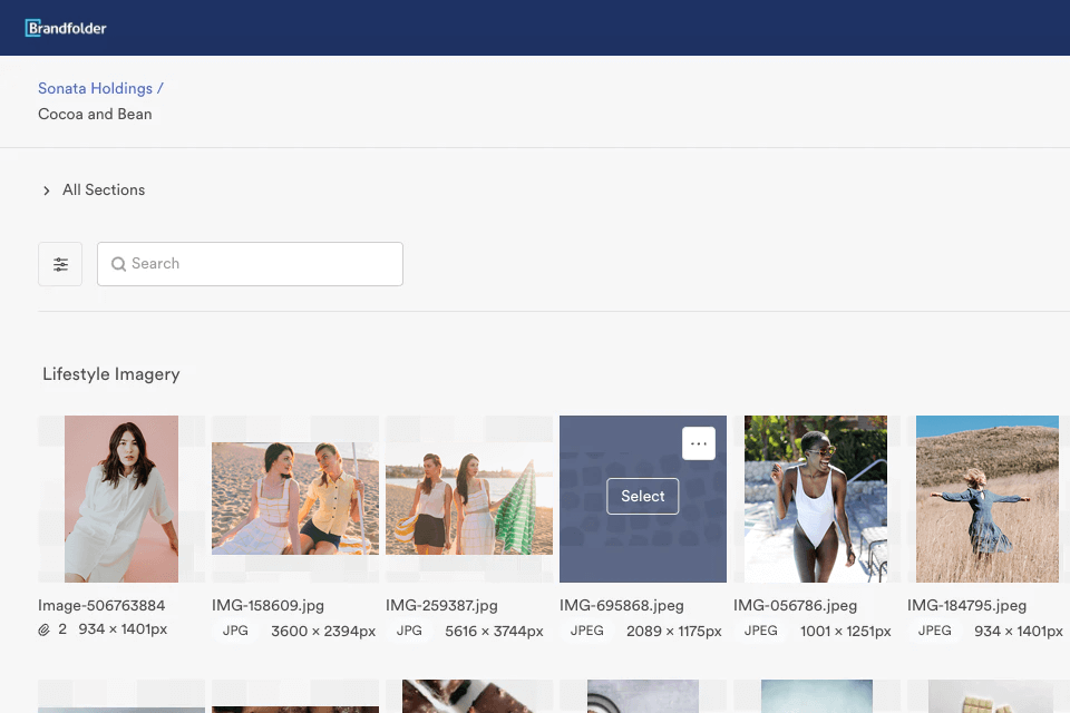 brandfolder adobe experience manager alternative interface