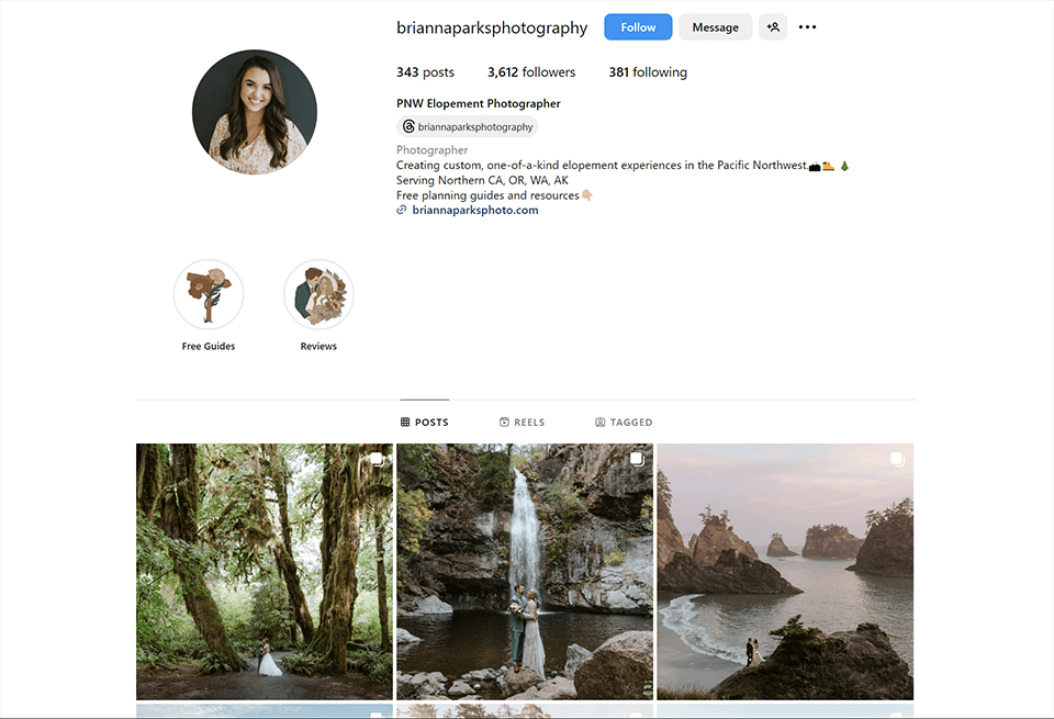 brianna parks photography instagram