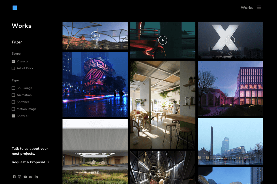 brick visual portfolio