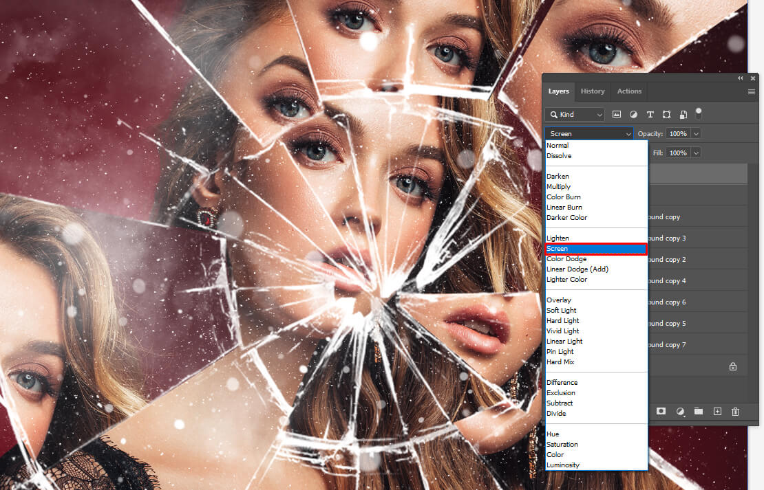 How to Create a Broken Mirror Effect in Ultimate Guide