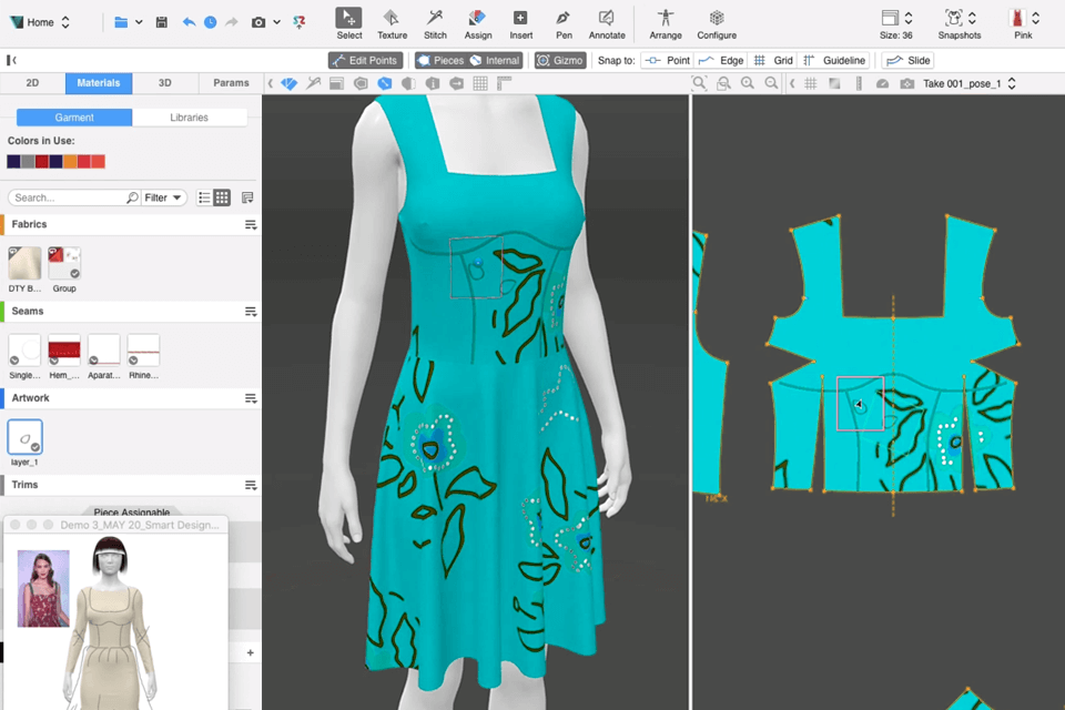 browzwear realtime rendering