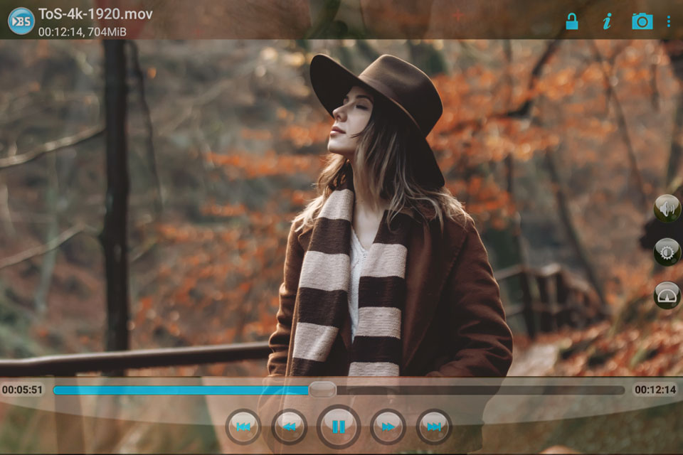 bsplayervob واجهة مشغل الملفات