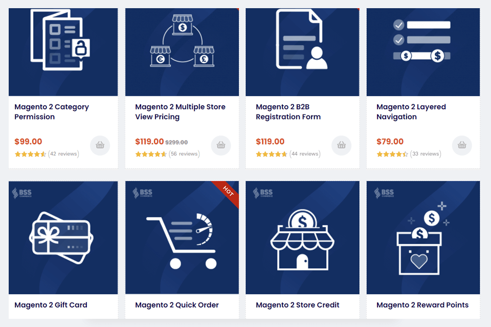 bss commerce agency extensions