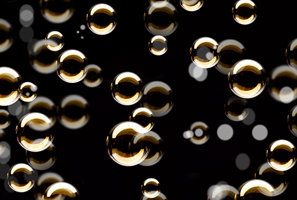photoshop bubble overlay