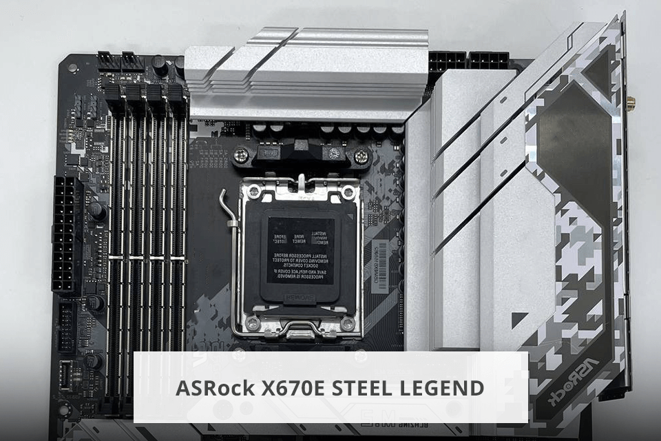 budget motherboard asrock x670e steel legend