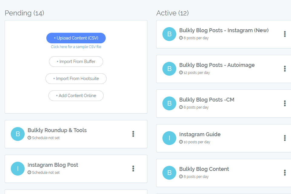 bulkly tool auto post generator