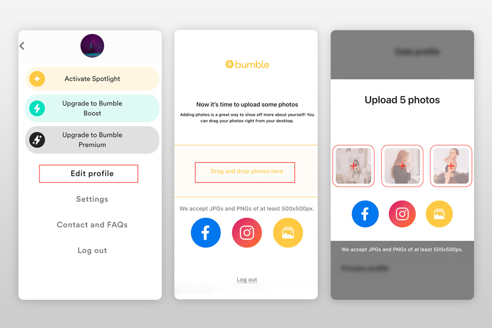 bumble profile pictures tips all slots