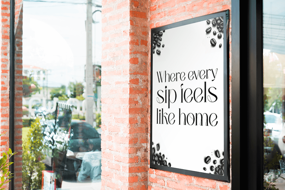 bumerang vintage typography