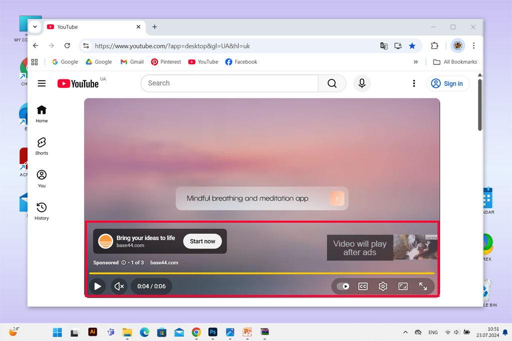 bumper youtube ad format