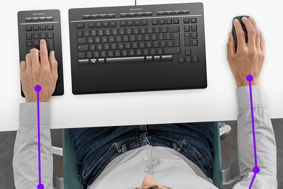 cad keyboard with numpad