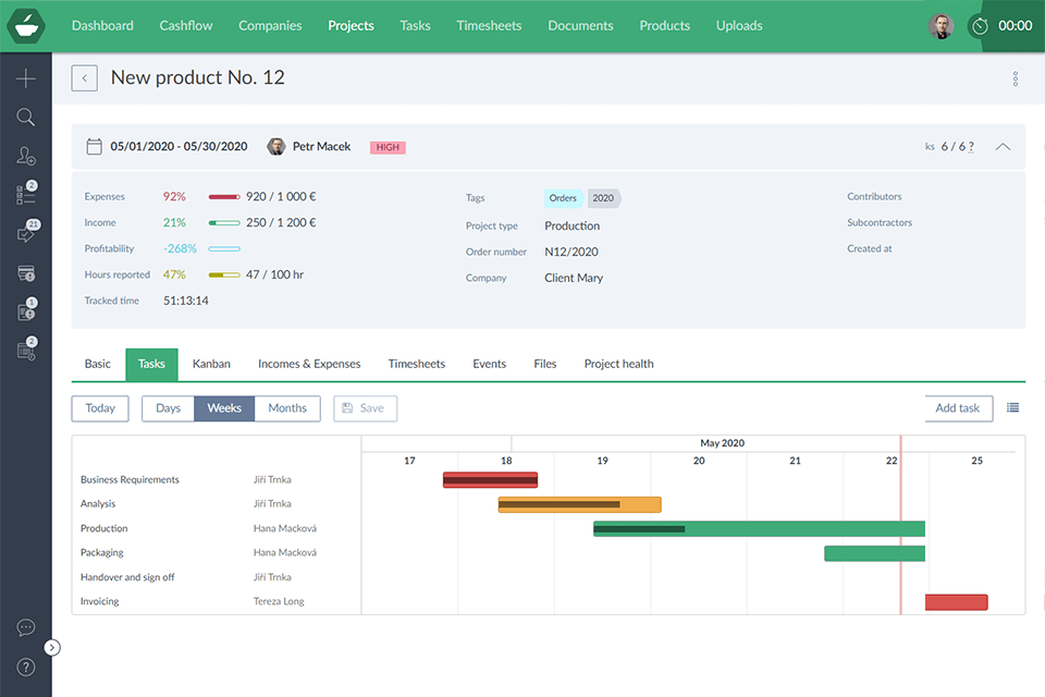 caflou quip alternative interface