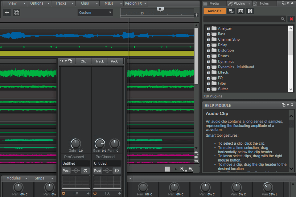 cakewalk daw for beginners interface