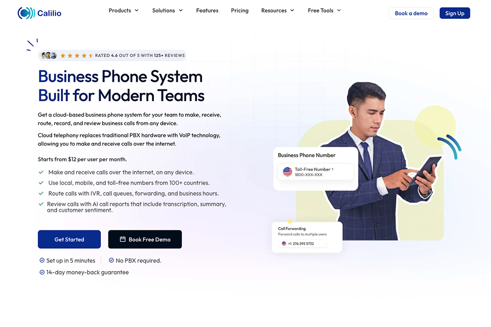 calilio voip software