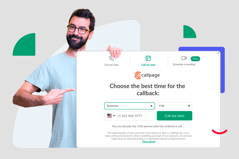 callpage call distribution