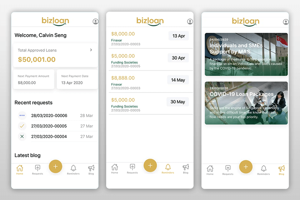 calvin seng app development company work example