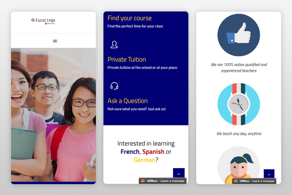 calvin seng digital marketing agency website example