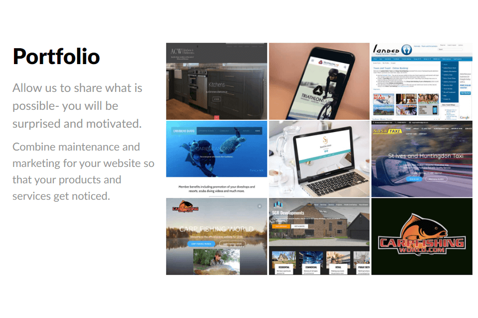 cambs web design agency sites