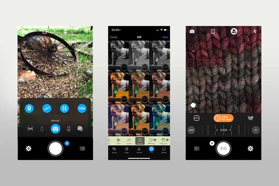 camera app for photographers ios