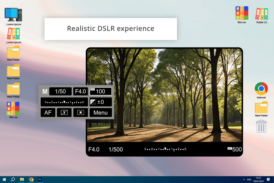 camera simulator by canon labs online