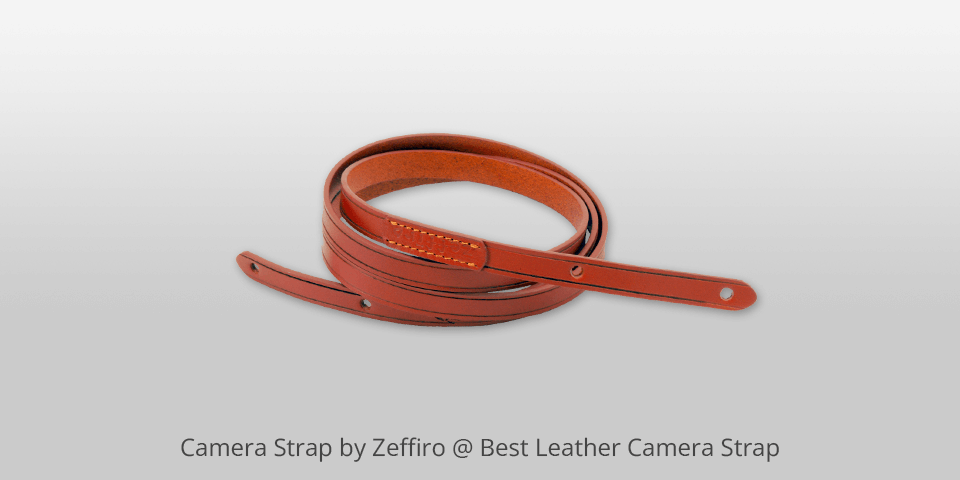 camera strap by zeffiro leather camera strap