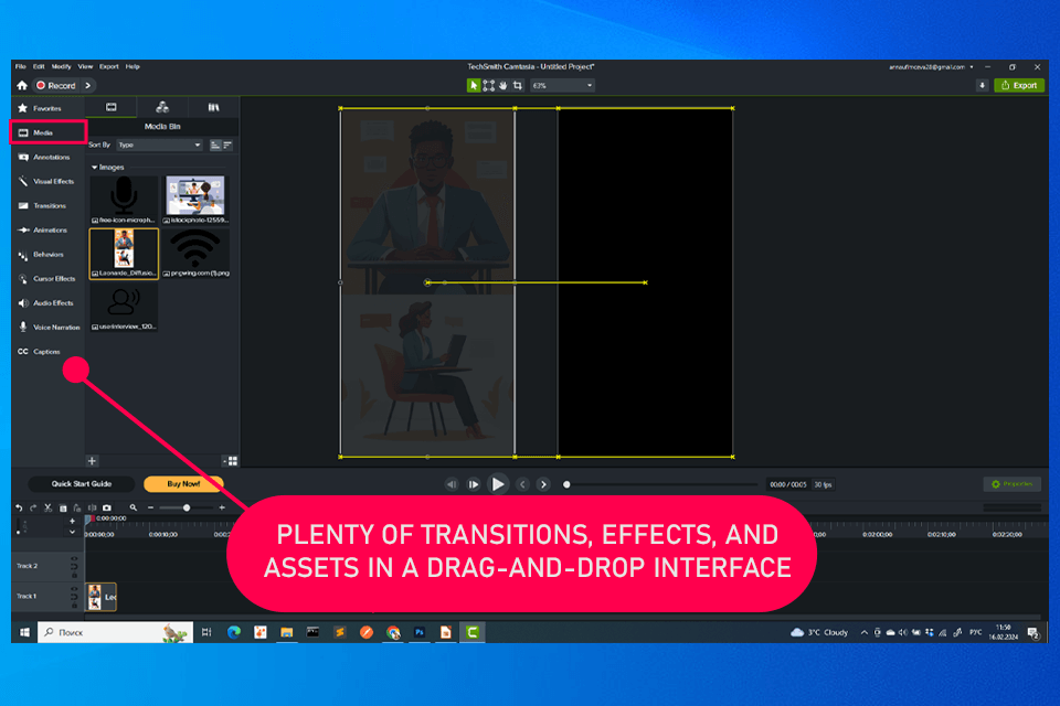camtasia 9 screen