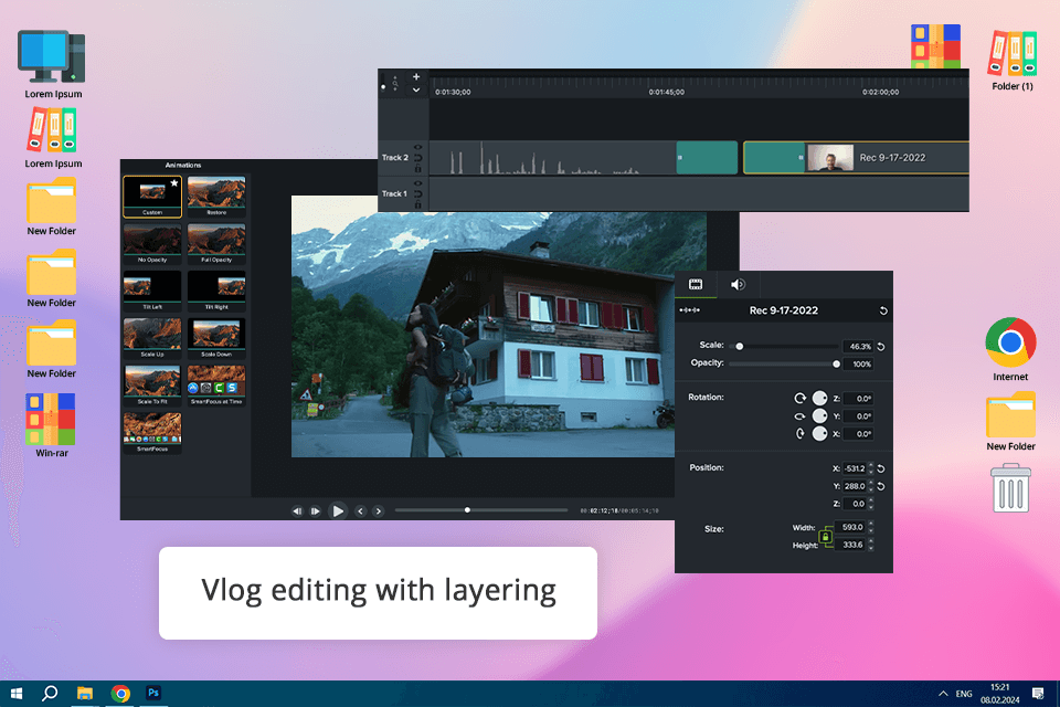 camtasia adobe premiere rush alternative