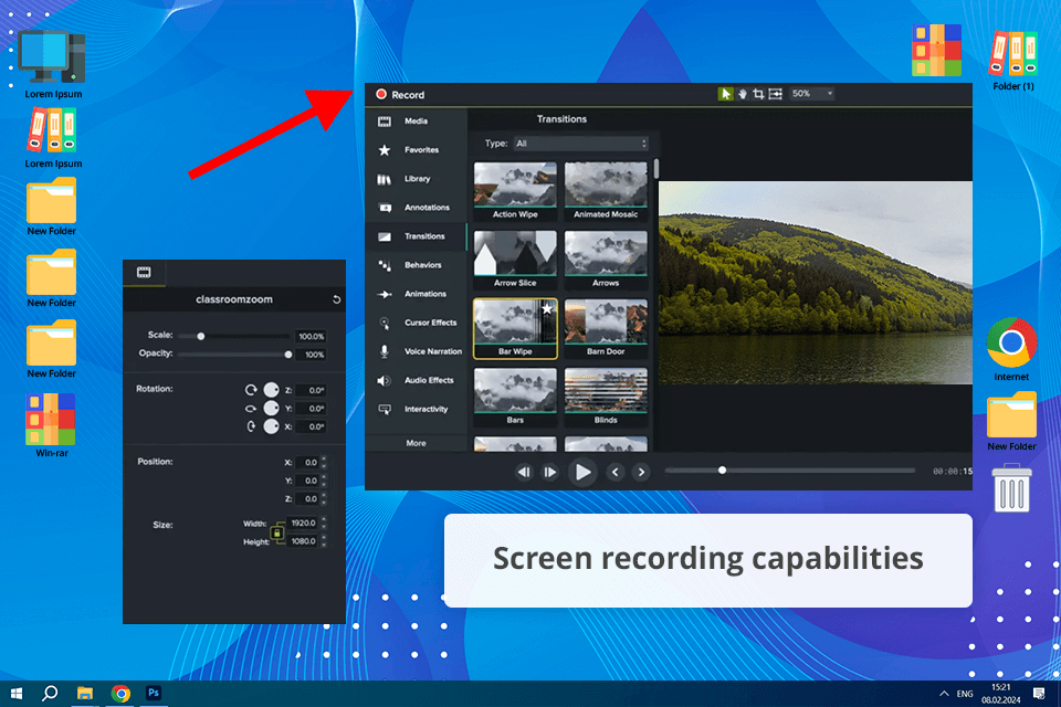 camtasia pinnacle studio alternative