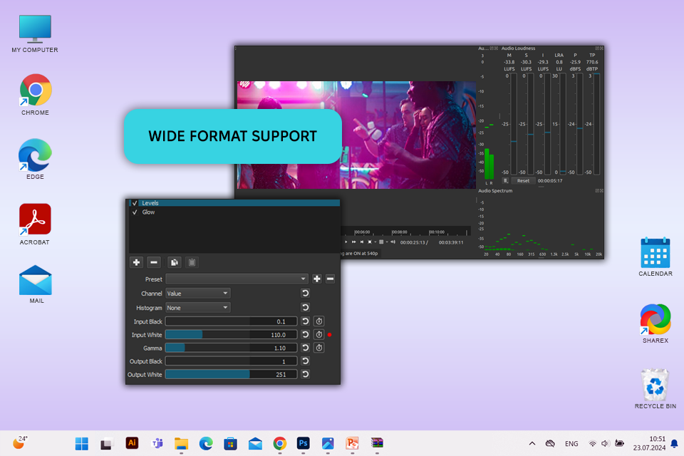 shotcut interface