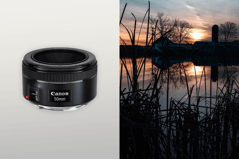 canon 50mm lens for night photography