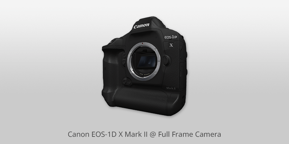 câmera canon eos 1d x mark ii full frame