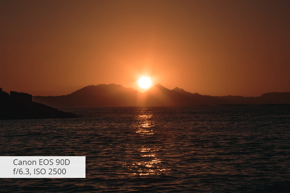 canon eos 90d video camera for low light