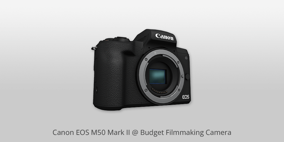 canon eos m50 mark ii budget filmmaking camera