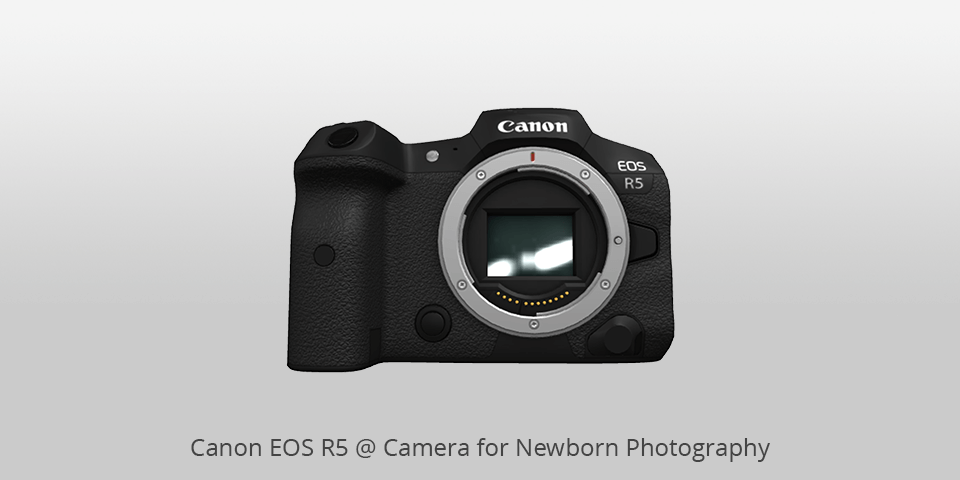 canon eos r5 camera for newborn photography