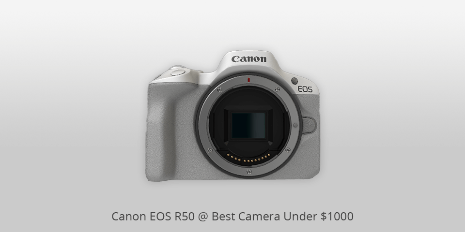 canon eos r50 camera under 1000 dollars